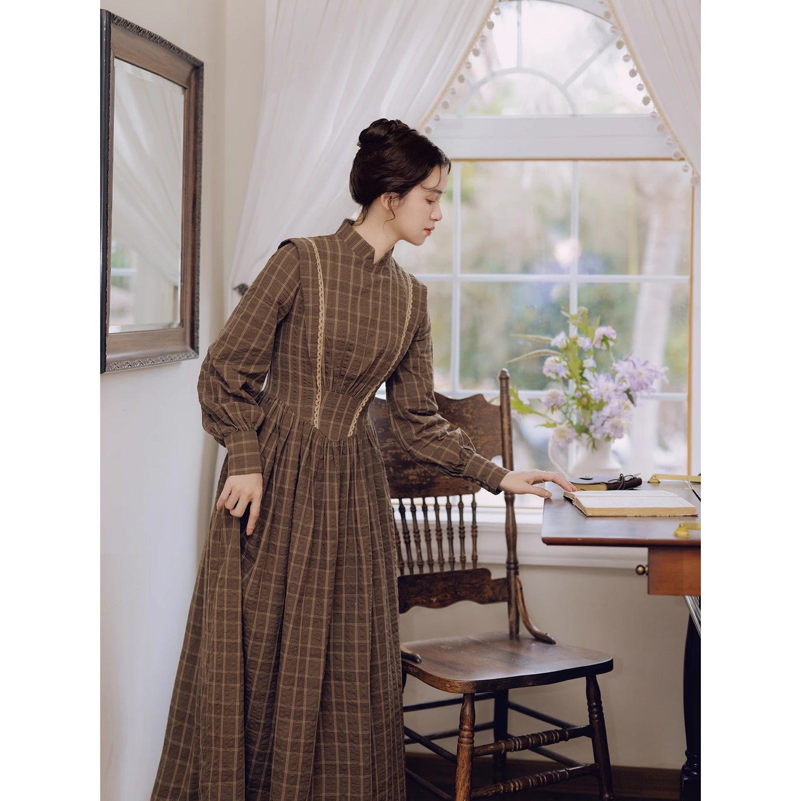 レトロ　アンティーク　滅菌 西洋貴婦人のクラシカルワンピース – ManusMachina