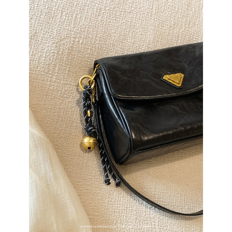 Black Classic Square Shoulder Bag