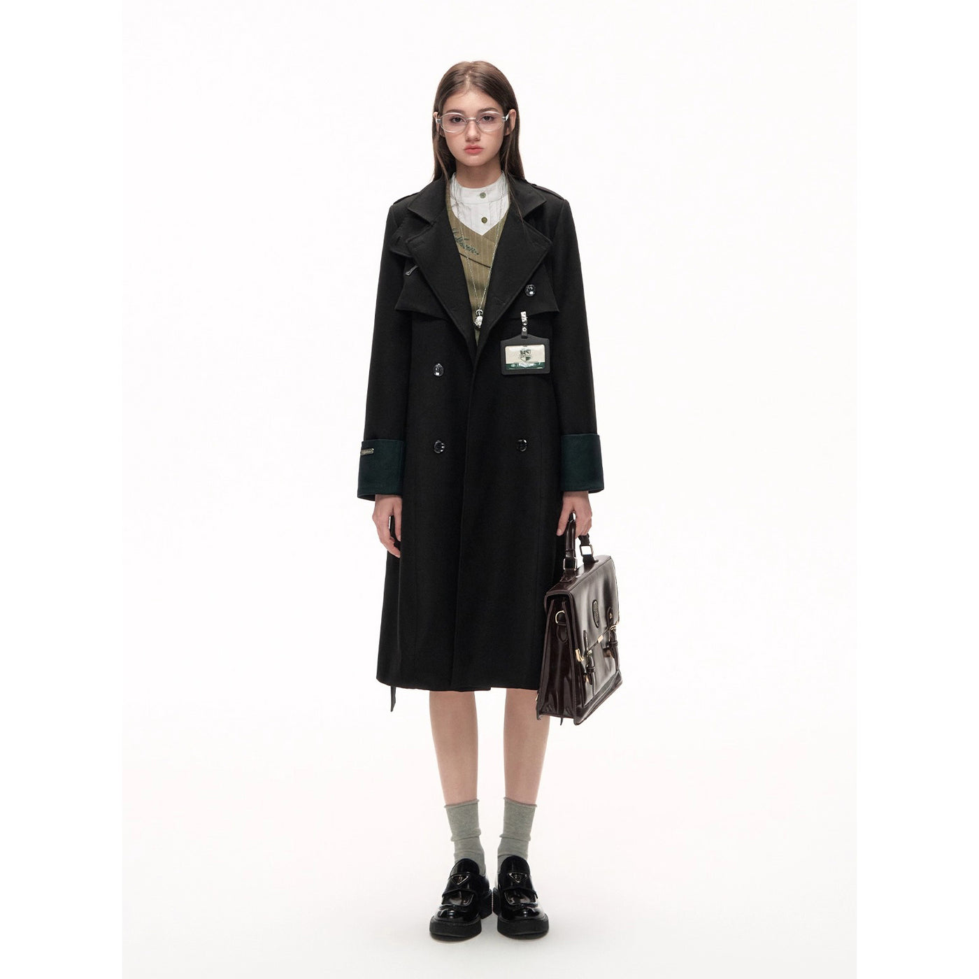 魔法学校のクラシカルトレンチコート – ManusMachina