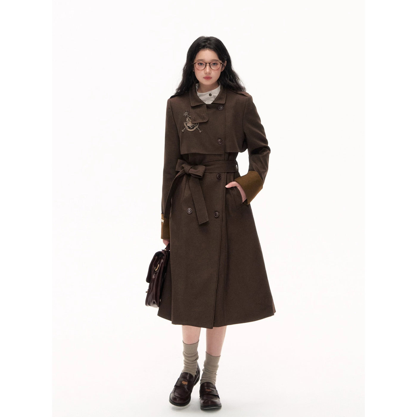 魔法学校のクラシカルトレンチコート – ManusMachina