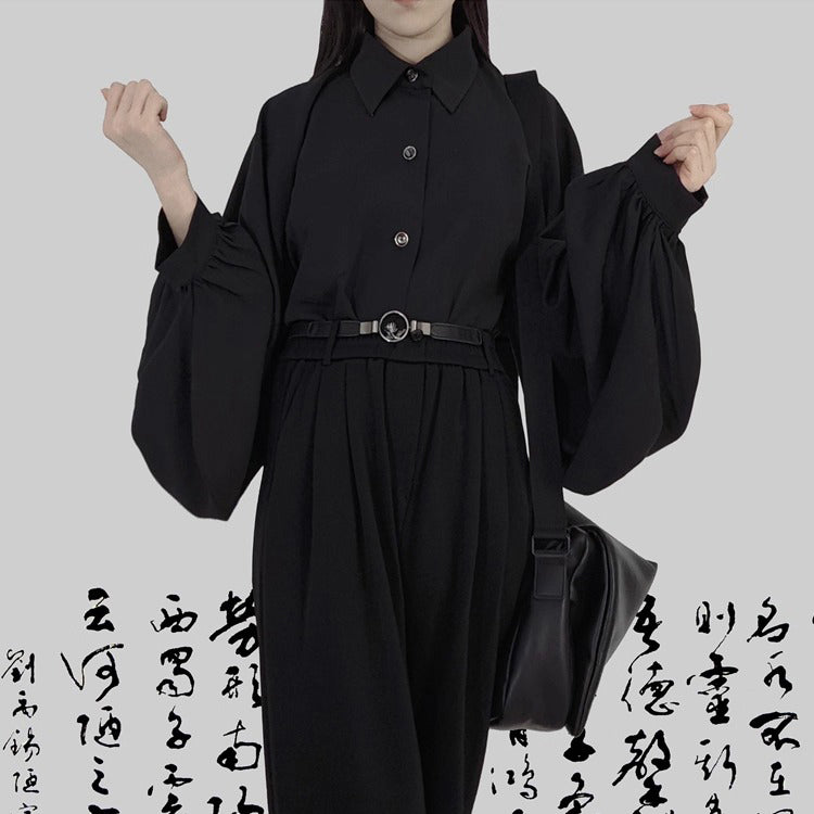 宮廷令嬢のバルーンスリーブブラウス