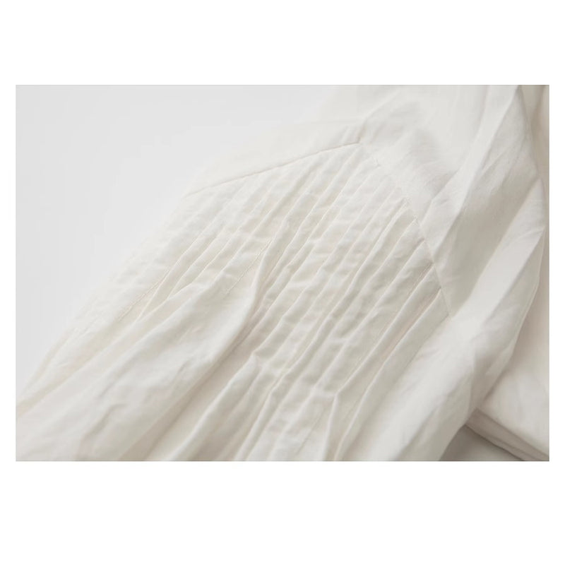 Antique White Classical Blouse