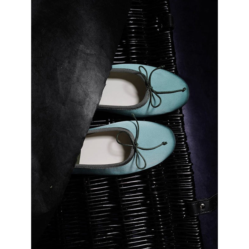 Gradation Ribbon Ballet Shoes