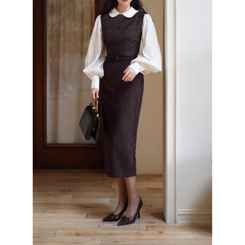 銀幕の貴婦人フレンチレトロブラウス