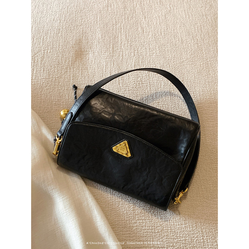 Black Classic Square Shoulder Bag