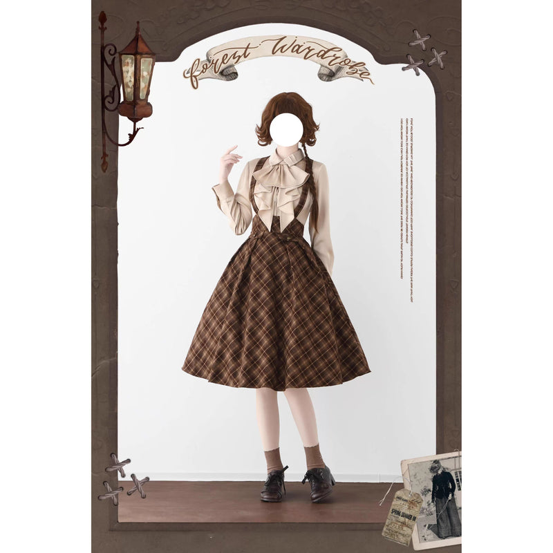 英国のお嬢様のクラシカルブラウス - Ecru Beige[2025年12月中旬発送予定]