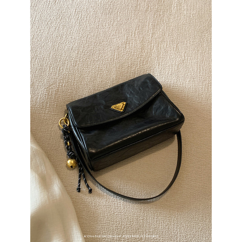 Black Classic Square Shoulder Bag