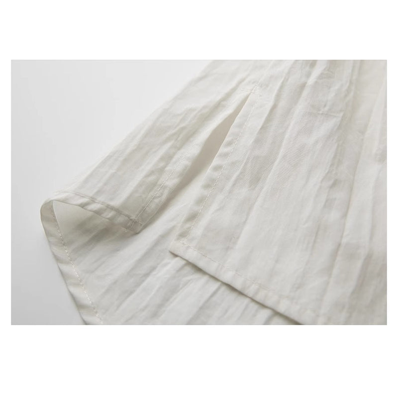 Antique White Classical Blouse