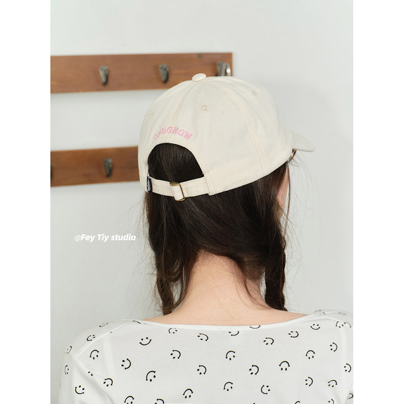 Ribbon Embroidered Cap