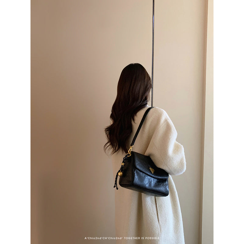 Black Classic Square Shoulder Bag