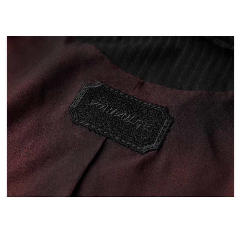 Pinstripe Long Tailored Coat