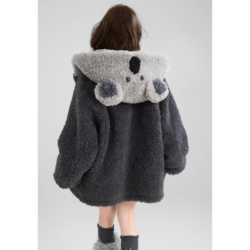 コアラさんのボアジャケット