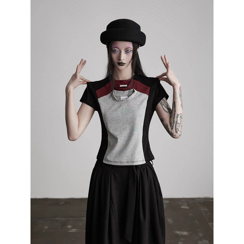 Panel Switch Gothic T-Shirt
