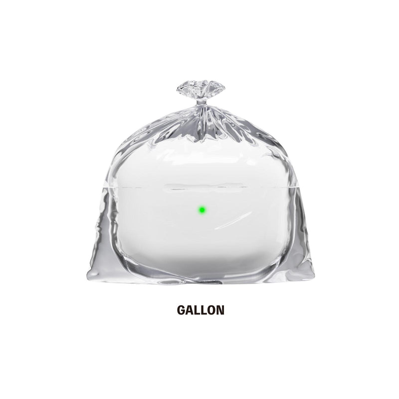 Clear Garbage Bag AirPods Case