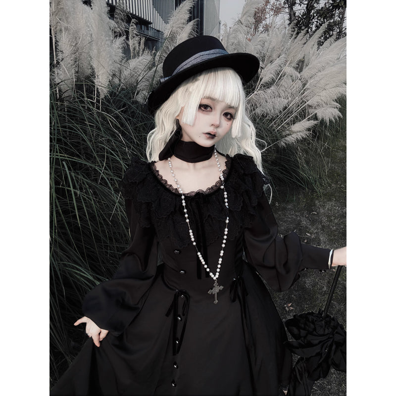 d*2様 ゴシック ワンピース 暗黒のお嬢様のゴシックワンピース – ManusMachina