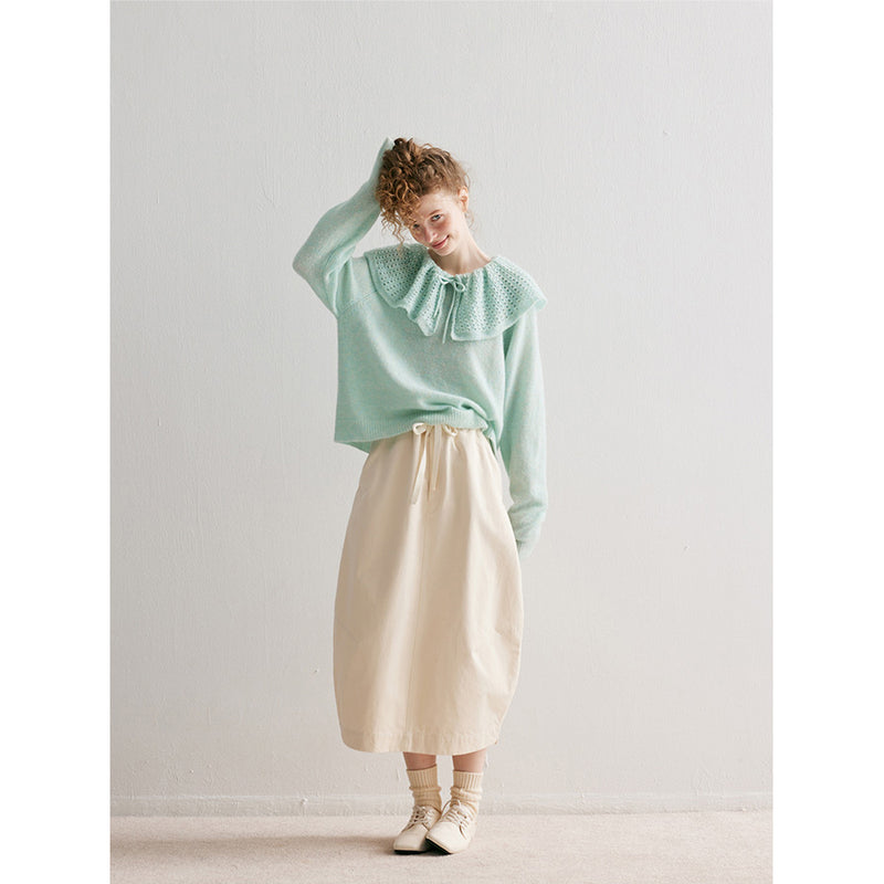 Pastel Colored Mohair Knit