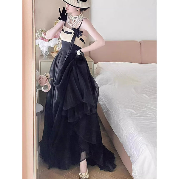 Camellia Noir Vintage Dress and Lace Cape[2025年8月下旬-9月中旬発送予定]