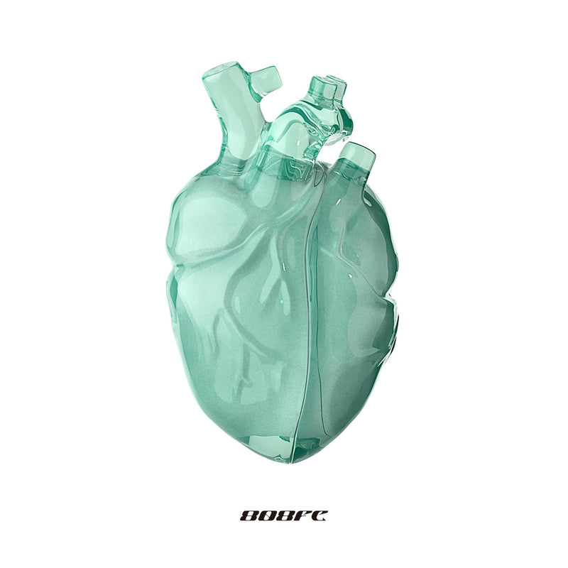 Heart AirPods Case - Spray Green