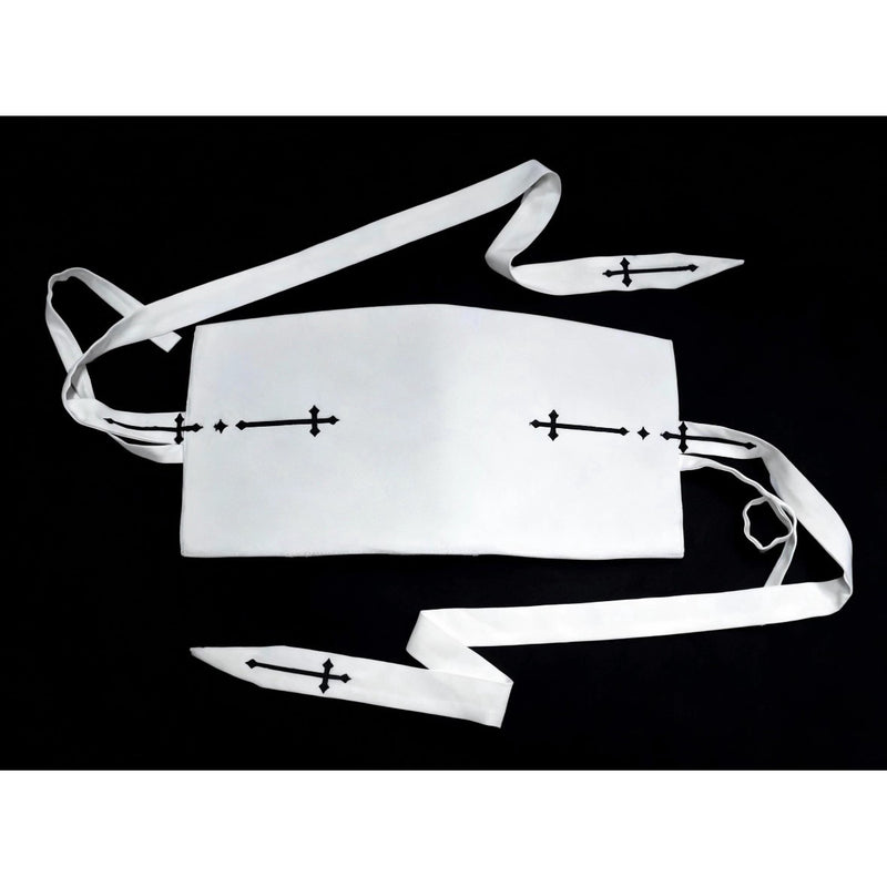 十字架と修道女のボンネット