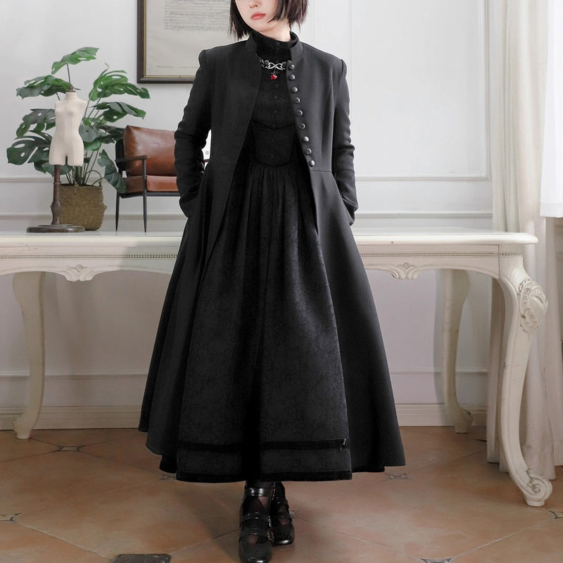召使いのお嬢様のクラシカルロングコート[2026年3月上旬-3月下旬発送予定]