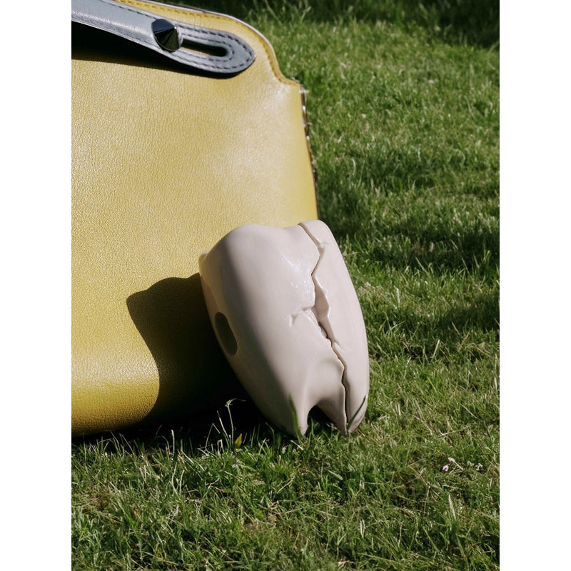 Cracked Teeth AirPods Case