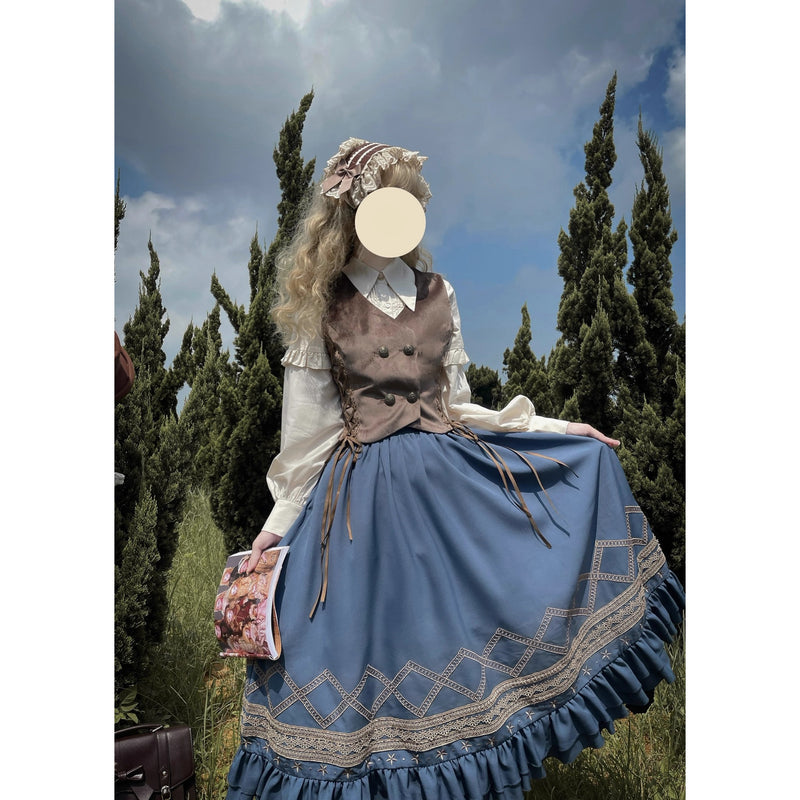 邸宅のお嬢様のクラシカルベスト