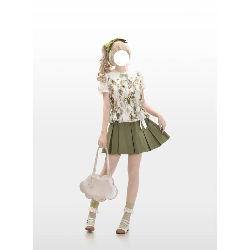 Afternoon Tea Time Cat Frill Vest[2026年1月上旬-1月下旬発送予定]