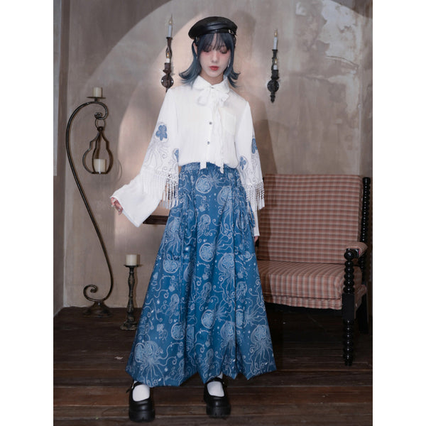 &ellecy アンドエルシー　孔雀　スカート 2025年最新】&ellecy 孔雀の人気アイテム - メルカリ