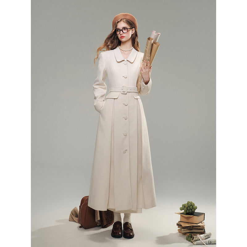 Elegant Ladies Classical Long Coat