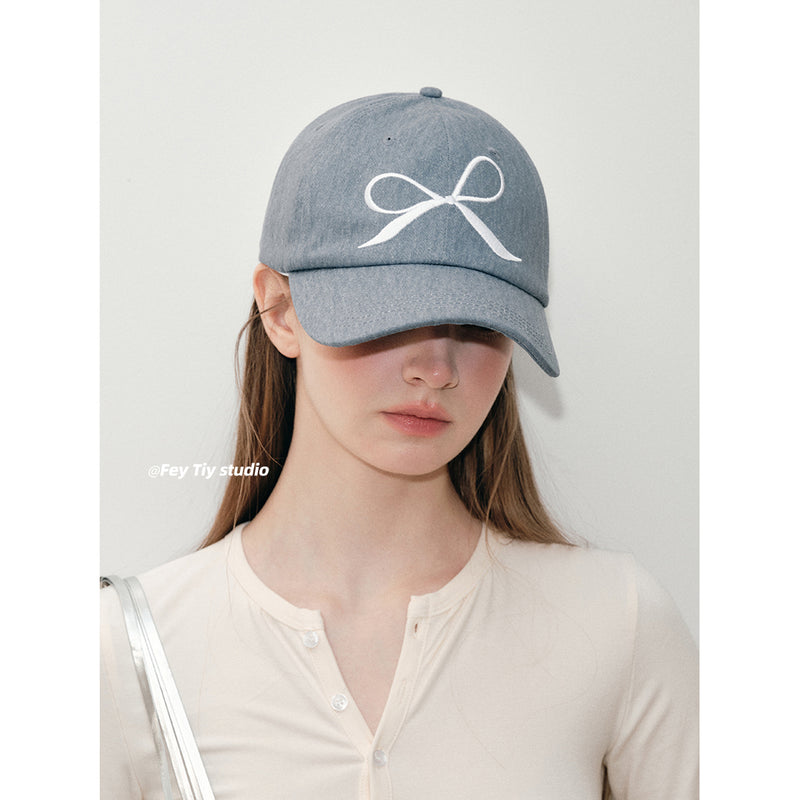 Ribbon Embroidered Cap