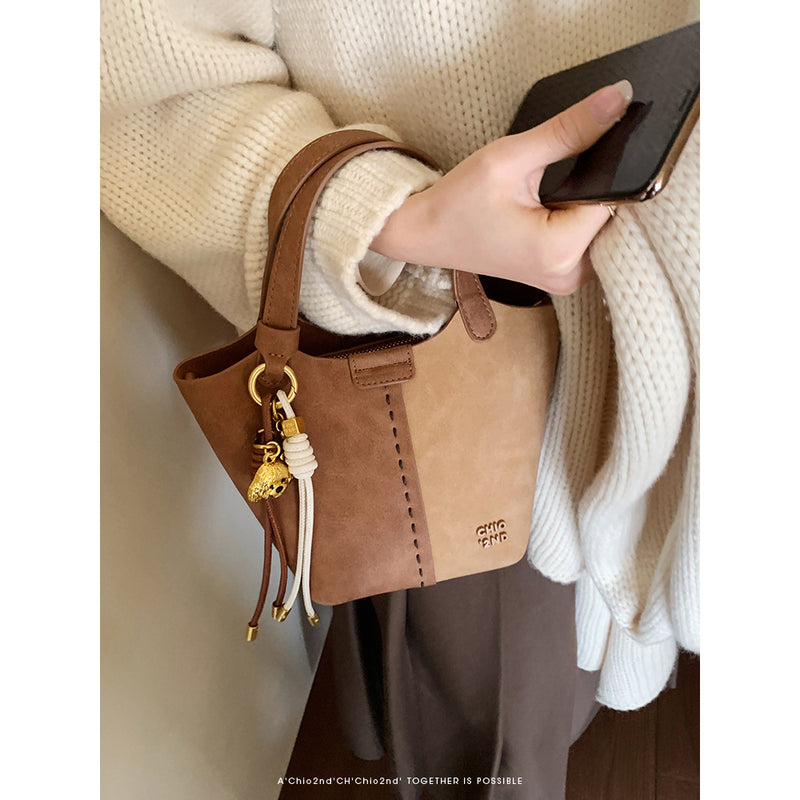 Golden Dog Bread Hand Shoulder Bag