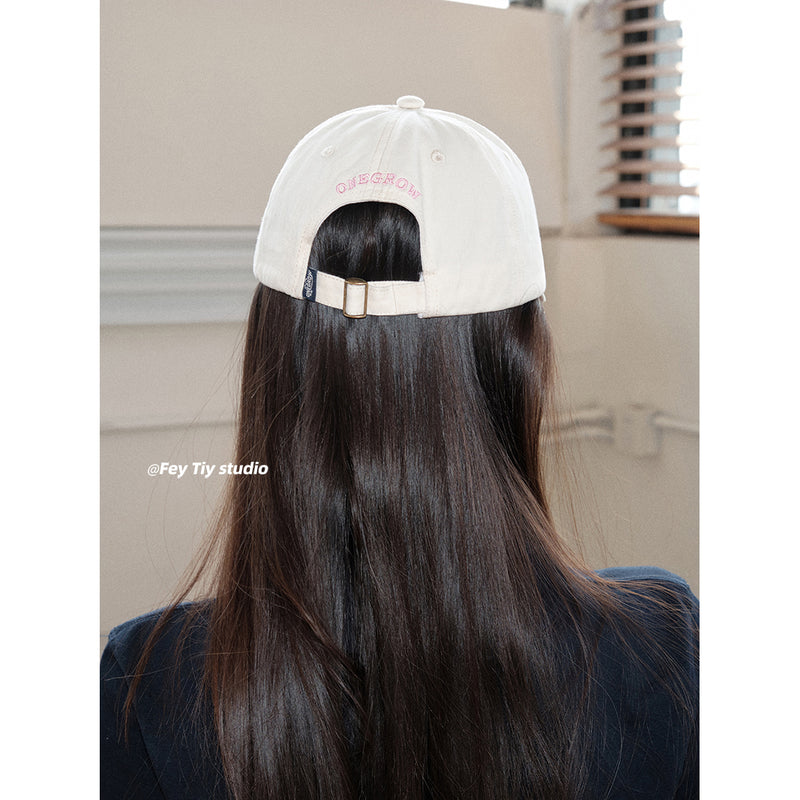 Ribbon Embroidered Cap