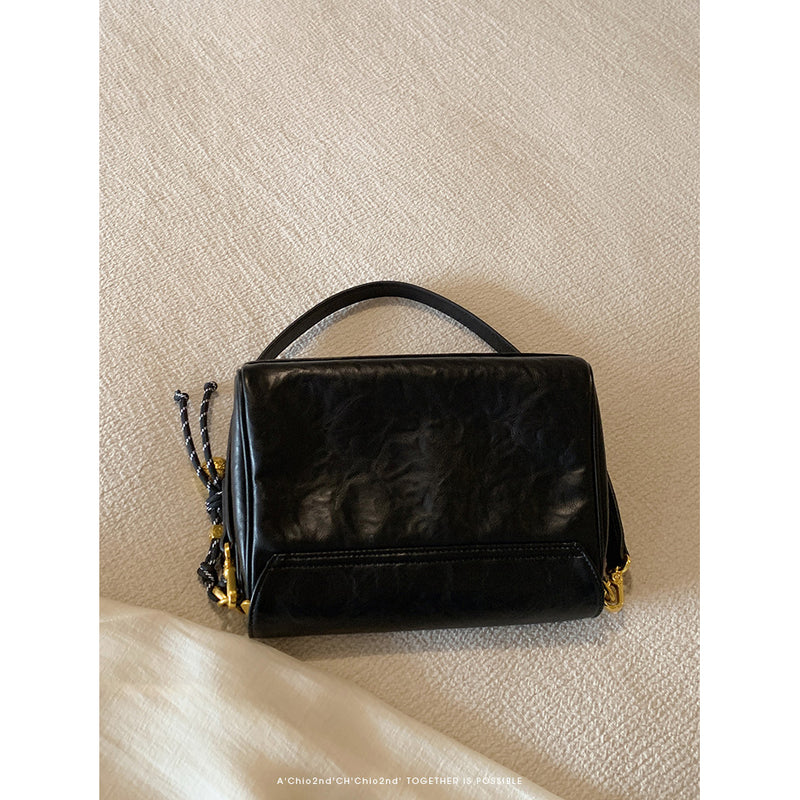 Black Classic Square Shoulder Bag