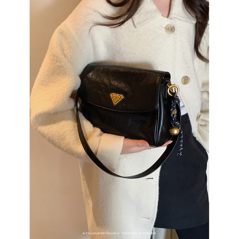 Black Classic Square Shoulder Bag