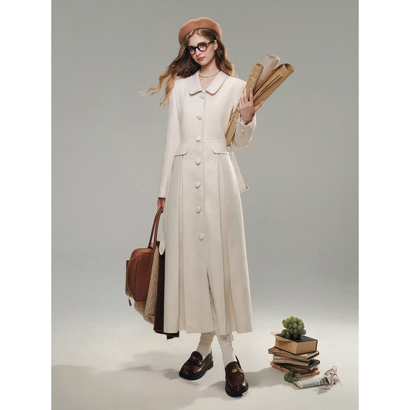 Elegant Ladies Classical Long Coat