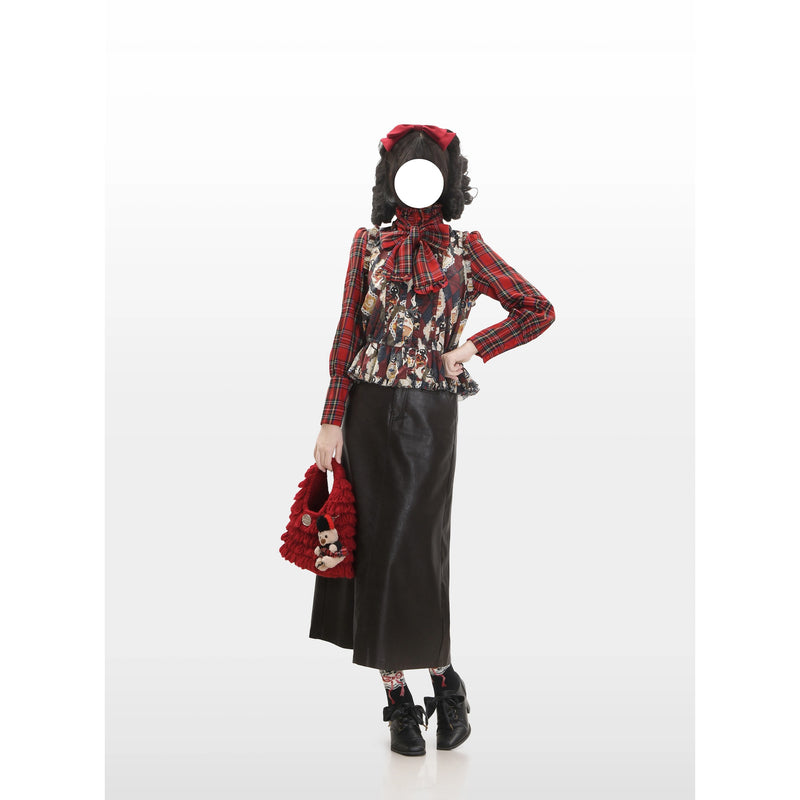 Afternoon Tea Time Cat Frill Vest[2026年1月上旬-1月下旬発送予定]