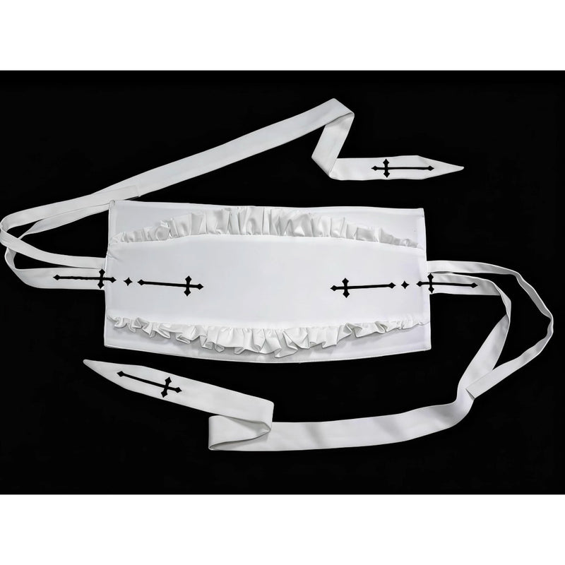 十字架と修道女のボンネット