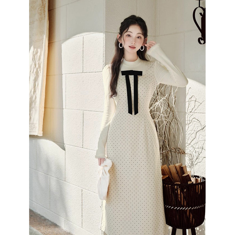 Polka Dot Cape and Dress