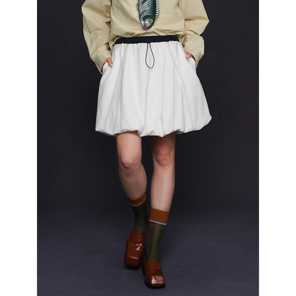 【美品】センソユニコ　芽風　バルーンスカート センソユニコi +mu ロングスカート バルーンスカート - メルカリ