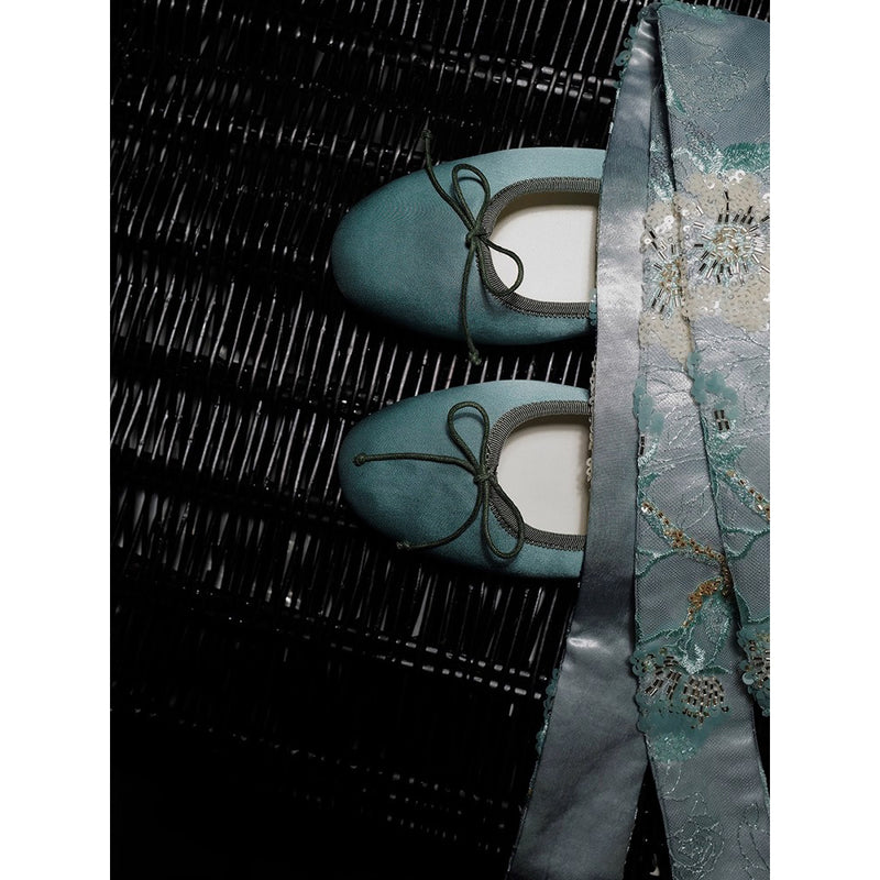 Gradation Ribbon Ballet Shoes