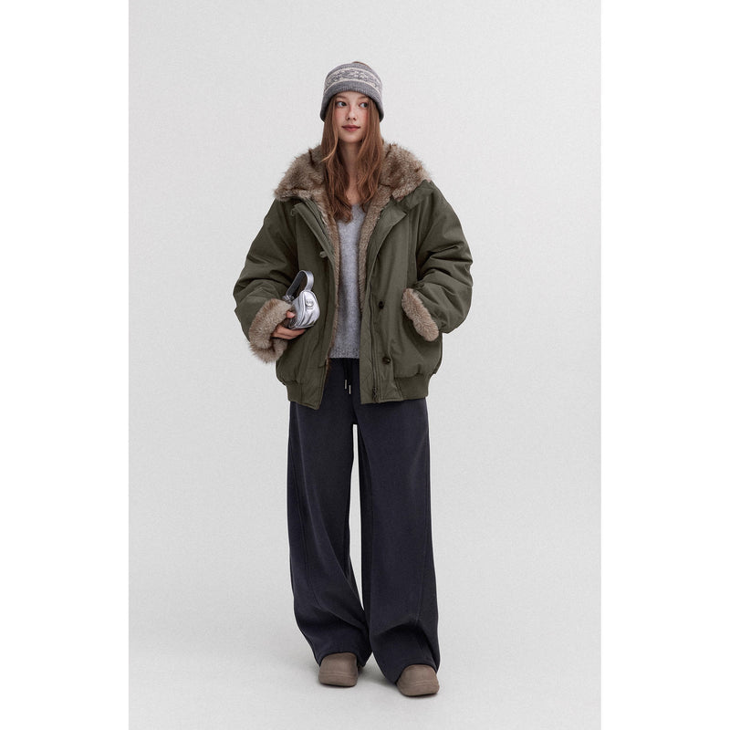 Nordic Retro Oversized Parka Jacket