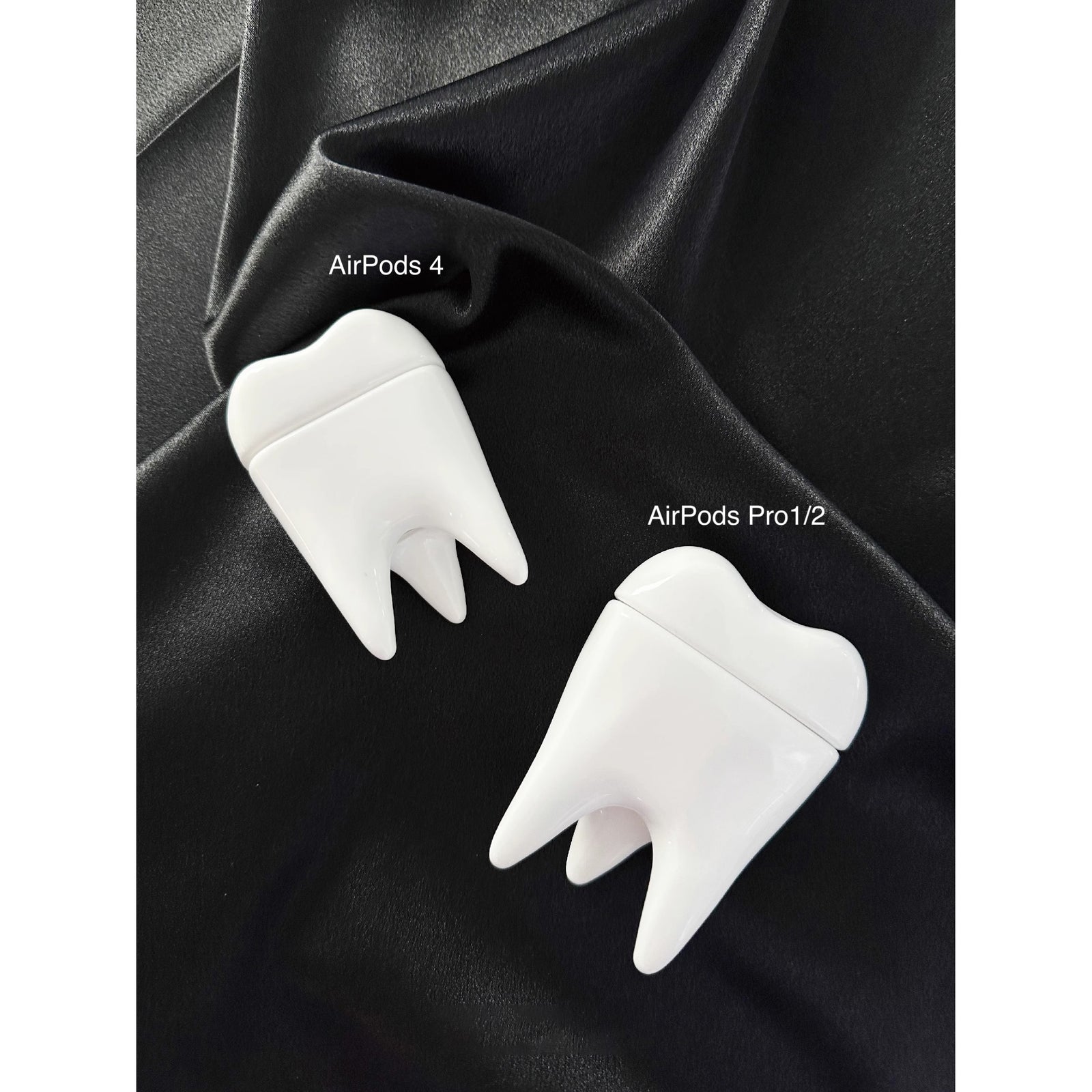 White Teeth AirPods Case – ManusMachina