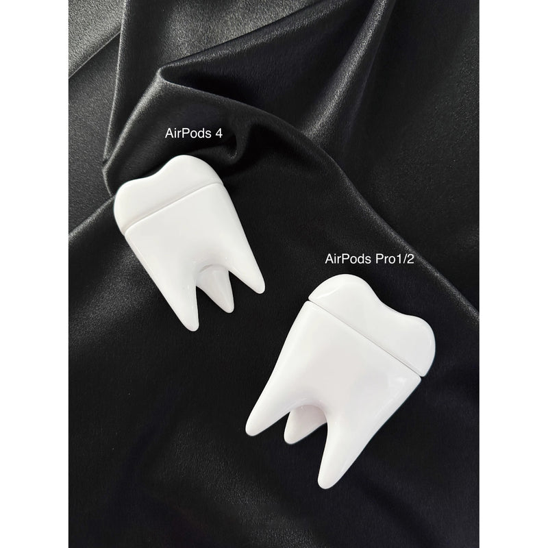 White Teeth AirPods Case