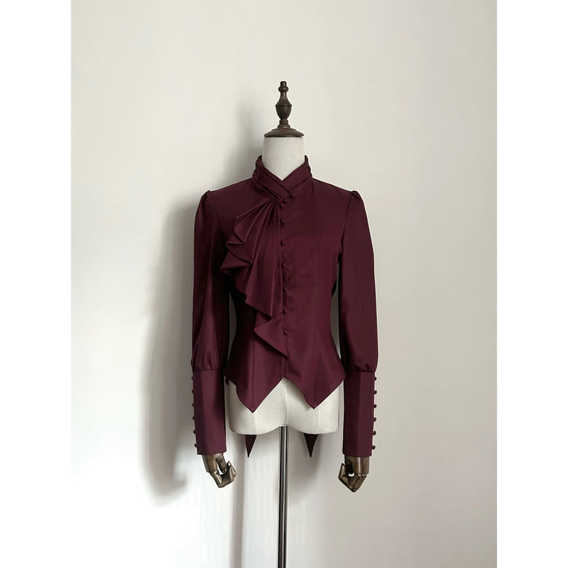 王侯貴族のゴシックブラウス[2026年3月上旬-4月上旬発送予定]