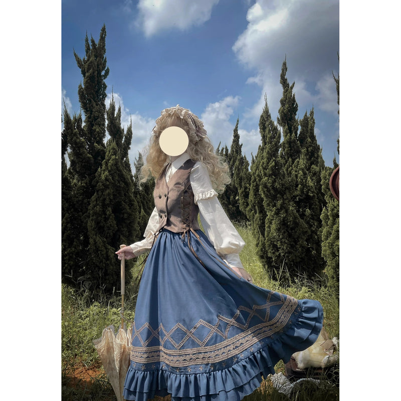 邸宅のお嬢様のクラシカルベスト