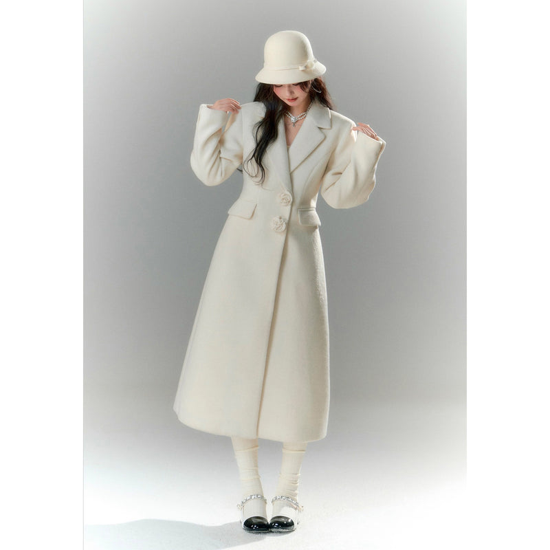 Movie Actress's Cape Long Coat