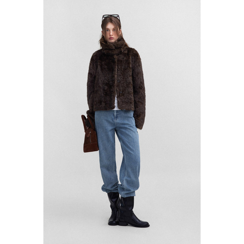 Roman Holiday Short Fur Jacket