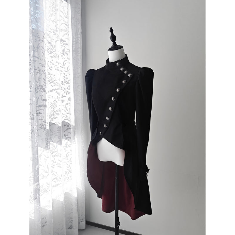 公爵騎士のゴシックテーラードジャケット - Black[2026年4月下旬-5月
