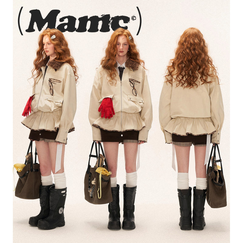 Classic Peplum Military Jacket