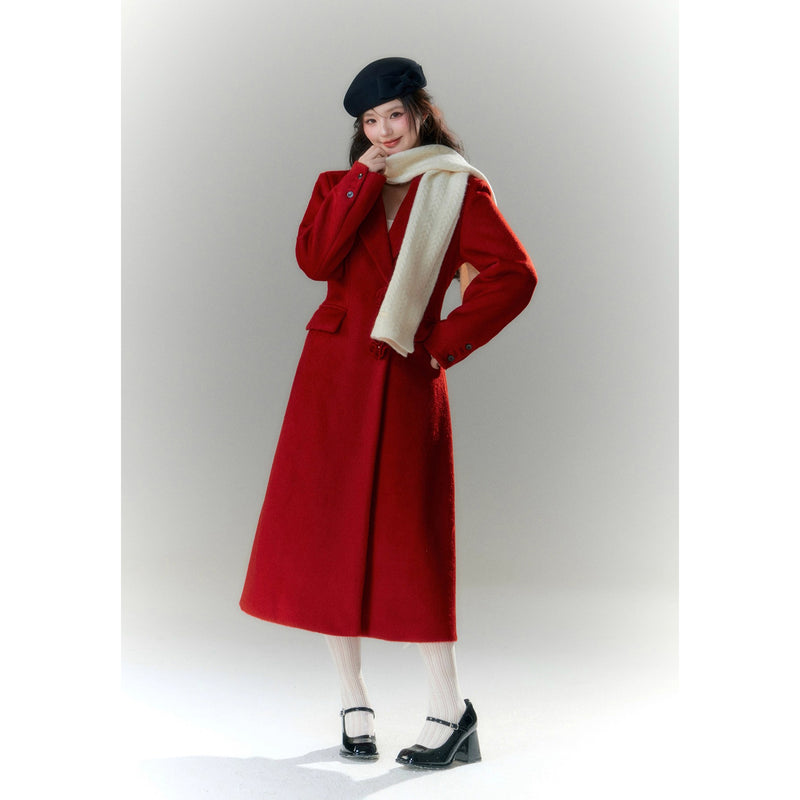 Movie Actress's Cape Long Coat